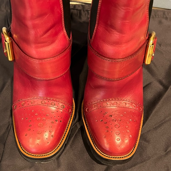 Prada high heel booties size 38. - Picture 2 of 12